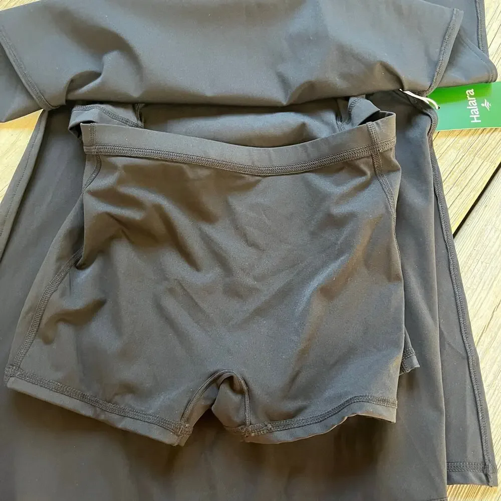 Halara Women's Black Swim Dress Size XS. NEW